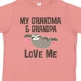 thumbnail image 4 of Inktastic Grandma and Grandpa Love Me Sloth Girls Toddler T-Shirt, 4 of 5