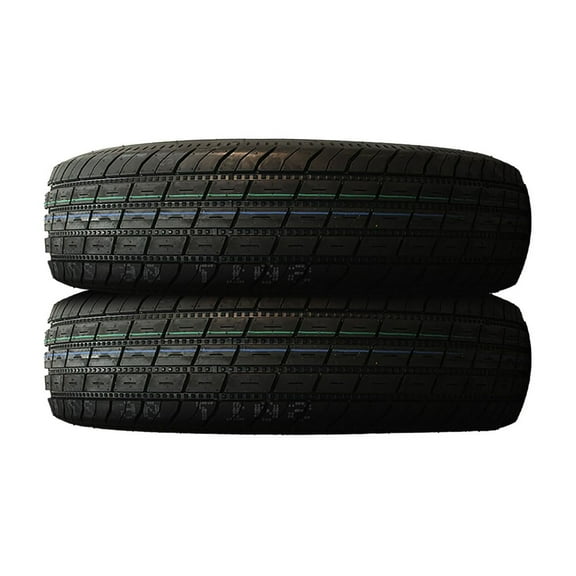 Set of 2 Gladiator QR25-TS Trailer ST215/75R14 102/98N C Tires