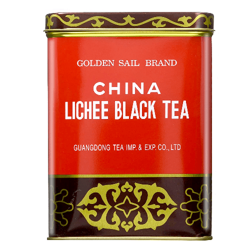 Golden Sail Brand Lichee Black Tea 1LB (454 g)
