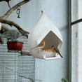 thumbnail image 4 of TIELUTT Outdoor Bird Feeder Spherical Design with Holes and Nesting Feeder Ring Set Squirrel Nesting Boxes Metal Feeders for Outdoors for outside Hanging Pole, 4 of 6