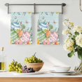 thumbnail image 3 of Easter Eggs Kitchen Towels Set of 4, Spring Botanical Flowers Eucalyptus Leaf Wood Absorbent Dish Towels for Kitchen, Microfiber Hand Towel, Quick Drying Tea Towel for Cleaning Decorative Dishcloths, 3 of 7