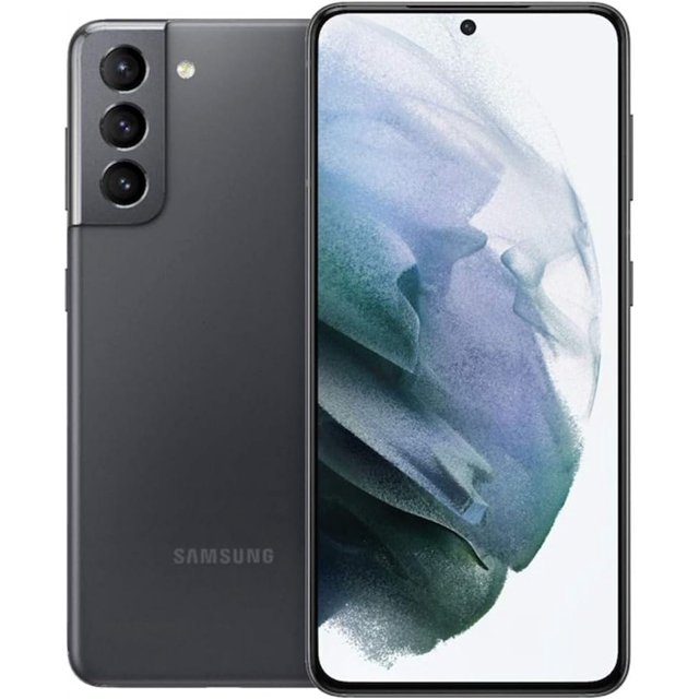 Samsung Galaxy S21 5G, 128 GB, Gris Fantasma - Desbloqueado (Reacondicionado)