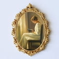 thumbnail image 1 of Marco de fotos de estudio dorado, combinación creativa, marco de fotos, decoración, marco de fotos para niños de resina desgastada, decoración de pared para sala de estar, 1 of 5