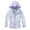 Purple, variant on CPNG Girls and Boys Hooded Jacket Tie Dye Full Zip Rainproof Windproof Windbreaker Coat Kids Lightweight Outdoor Jacket