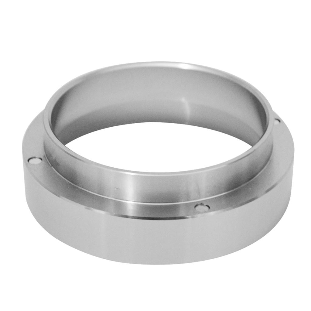 #1 Dosing Funnel Ring,Stainless Steel Intelligent Replacement Coffee Dosing Ring Powder Grinding Machine Quantitative Cup Powder Ring Coffee Machine Accessories 