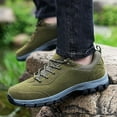 thumbnail image 3 of Men's Wide Hiking Shoes for Men Go Walking Hiking Shoes Trekking Trails Sneakers with Arch Support Trails Shoes, 3 of 9