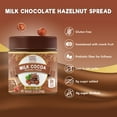 thumbnail image 4 of ChocZero Milk Chocolate Hazelnut Spread, Keto Friendly, No Sugar Added, 12oz Jar, 4 of 5