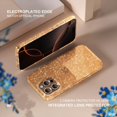 thumbnail image 4 of Funda de teléfono Choiche compatible con iPhone 16 Pro Max Glitter Gold, 4 of 7