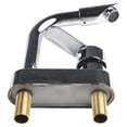 thumbnail image 4 of Bathroom Washbasin Faucet Double Hole 360° Rotating Sink Cold and Hot Water Tap, 4 of 5