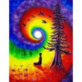 thumbnail image 1 of Taladro diamante pintura (DB5856) 5D DIY completo cómic árbol punto de cruz bordado Kits 45x60cm FLhrweasw Nuevo, 1 of 1