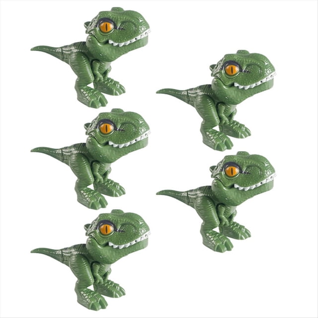 Juguetes para Morder los Dedos con Forma de Huevo de Dinosaurio para Niños, Simulación de Tiranosaurio, Dinosaurio Tiranosaurio, Juguetes Divertidos para Niños, Color Verde
