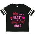 thumbnail image 3 of Inktastic My Heart Belongs to My Nana Boys or Girls Toddler T-Shirt, 3 of 5