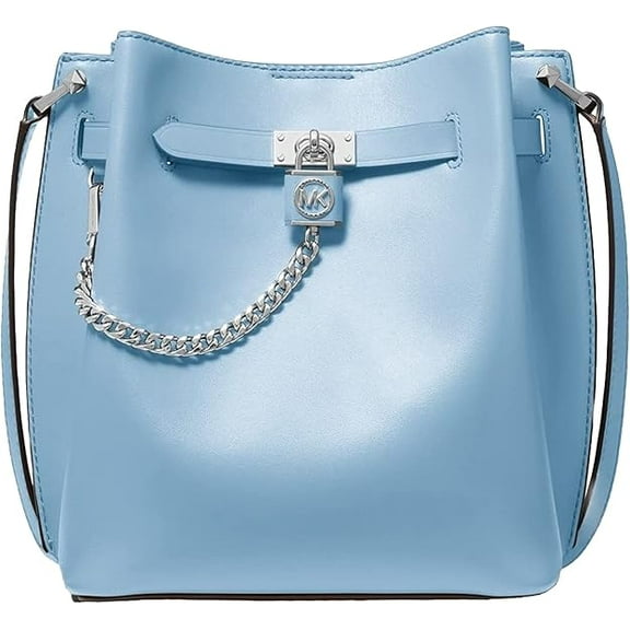 Hamilton Legacy Medium Leather Messenger Bag - Chambray