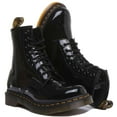 thumbnail image 5 of Dr Martens 1460 Patent Women's 8 Eyelet Lace Up Casual Boots in Black Patent Size 8.5, 5 of 6