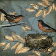 thumbnail image 2 of PI Studio 15x15 White Modern Wood Framed Museum Art Print Titled - Songbird Fable II, 2 of 4