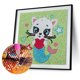 thumbnail image 1 of Cuadros Decorativos Bricolaje diamante pintura completo redondo cristal taladro animal decoración para niños (DX057) Tmvgtek embutido en tela, 1 of 8