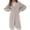 Khaki, variant on Ediodpoh Long Cardigans for Women Sweater Coat Casual Loose Knit Button Front Open Front Oversized Fall Winter Outwear Pink L