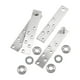 thumbnail image 5 of Bisagras de pivote de puerta, hardware de oficina de acero inoxidable 360 ​​Bisagras de puerta de madera giratoria para hogares de pared, puertas de, 5 of 8