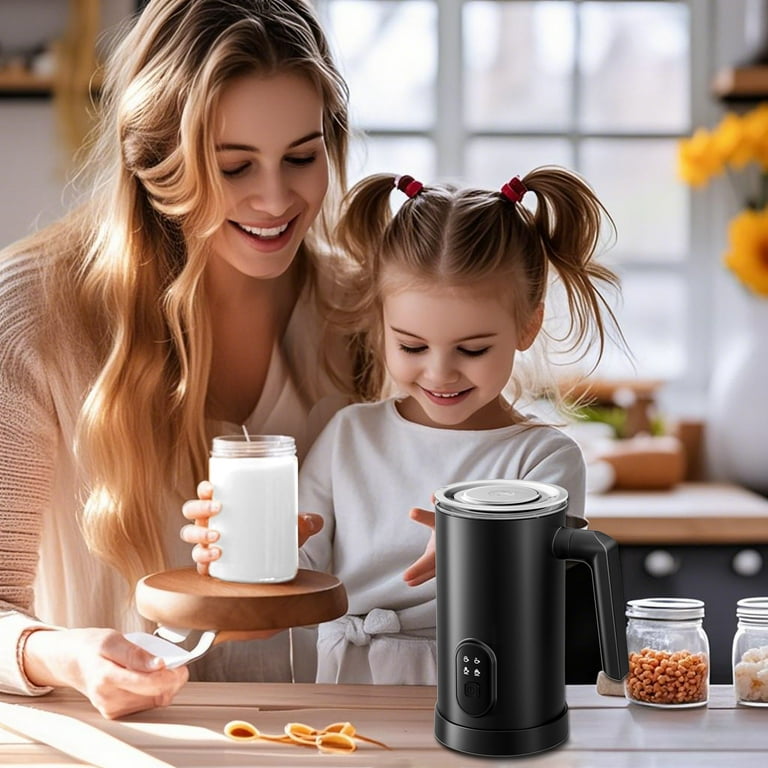 TINANA 4-in-1 Electric Milk Frother and Steamer, 12oz photo 5
