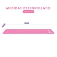 thumbnail image 3 of Tapete para Yoga y Pilates Altera  NBR0518 Grosor 1cm Pilates Foam 184x61 cm Rosa, 3 of 6