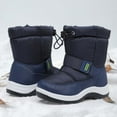 thumbnail image 2 of Felabo Kids Boys & Girls Toddler/Little Kid Ankle Winter Stay Warm Water Resistant Snow Boots, 2 of 7