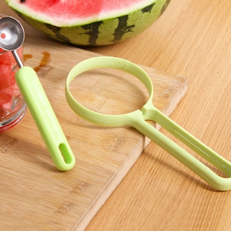 Excavation Tool - Jeobest 1 Set Stainless Steel Kitchen Tool Peeling Melon Baller Dig Gadget Fruit Peeler Melon Spoon Fruit Slicer Fruit Dig A Spoon for Ball Spoon Dug Fruit Pulp Excavated Kitchen Slicer Tool MZ