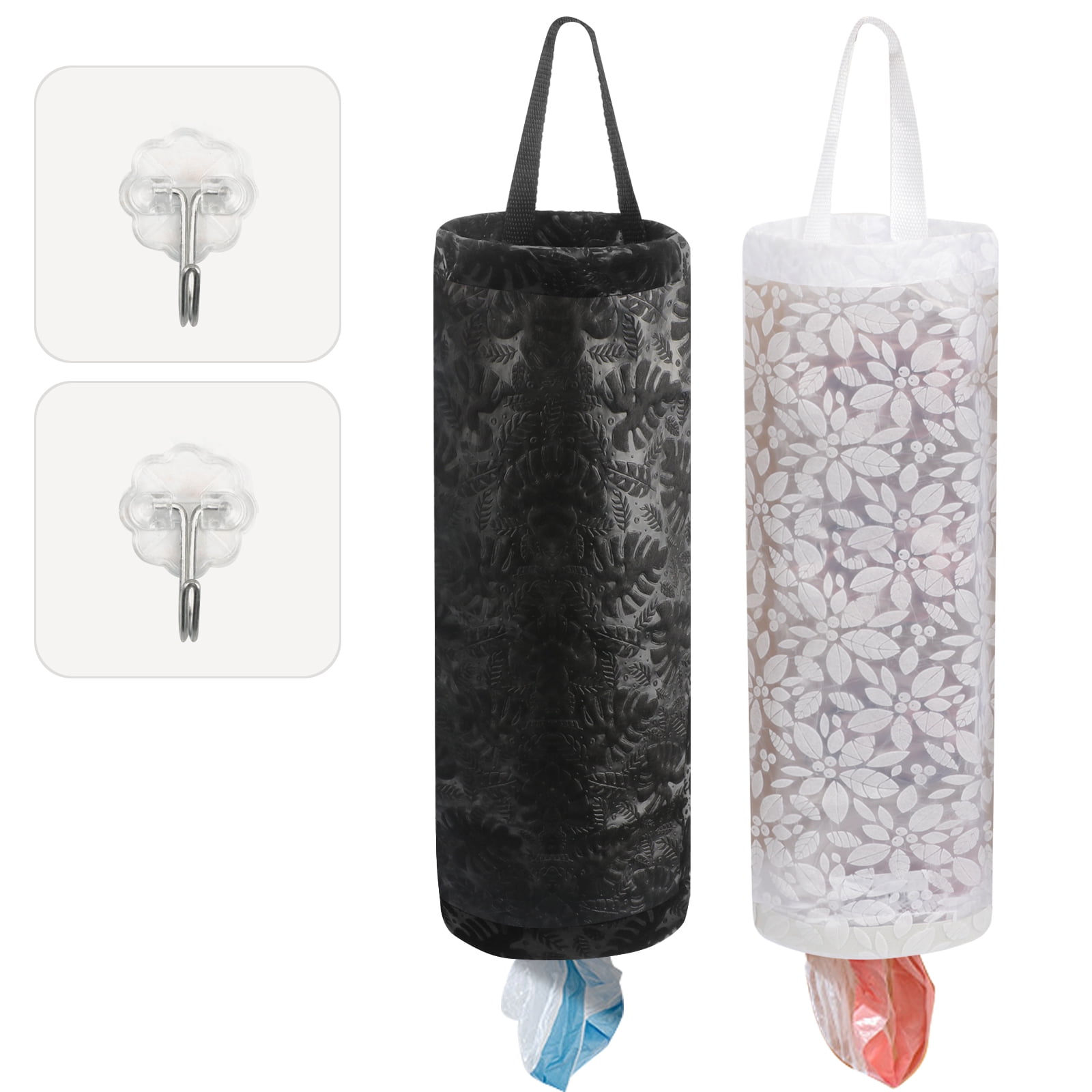 WWW Plastic Bag Holder 2PCS Grocery Bag Holder for Plastic Bags, Wall