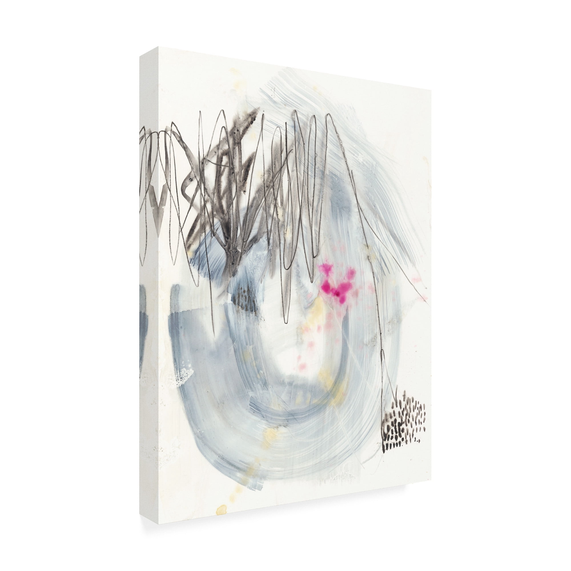 Trademark Fine Art 'Intentions II' Canvas Art by Jennifer Goldberger
