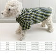 thumbnail image 3 of Stylish Plaid Dog Shirt for Small Breed Comfortable and Handsome Pet Fashion Apparel with Soft Fabric Design, 3 of 7