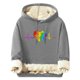 thumbnail image 2 of Sudadera con capucha para hombre, informal, de moda, con estampado de San Valentín, de manga larga, con bolsillo, de poliéster, 2 of 4