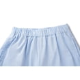 thumbnail image 5 of NIPAXO Girls' Summer Blue Sleeveless White Lace Edge Top and Pants Set for 7-8 Years Old, 5 of 14