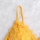thumbnail image 3 of Gibobby arnés para mujer Lencería de talla grande, chaleco, sujetador, camisola inalámbrica, ropa interior corta con cuello en V, ropa interior Sexy para mujer(Amarillo, S), 3 of 5