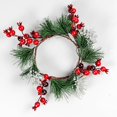 thumbnail image 5 of 2-pack Cranberry Pine Garland Cedar Garland Compatible With Christmas Decor, 5 of 5