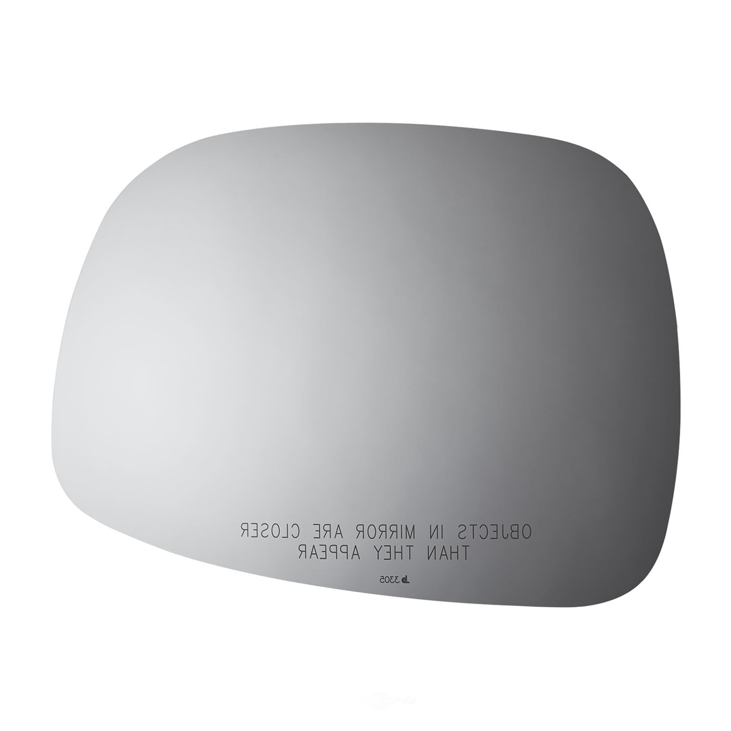 Burco Side View Mirror Replacement Glass - Clear Glass - 3305