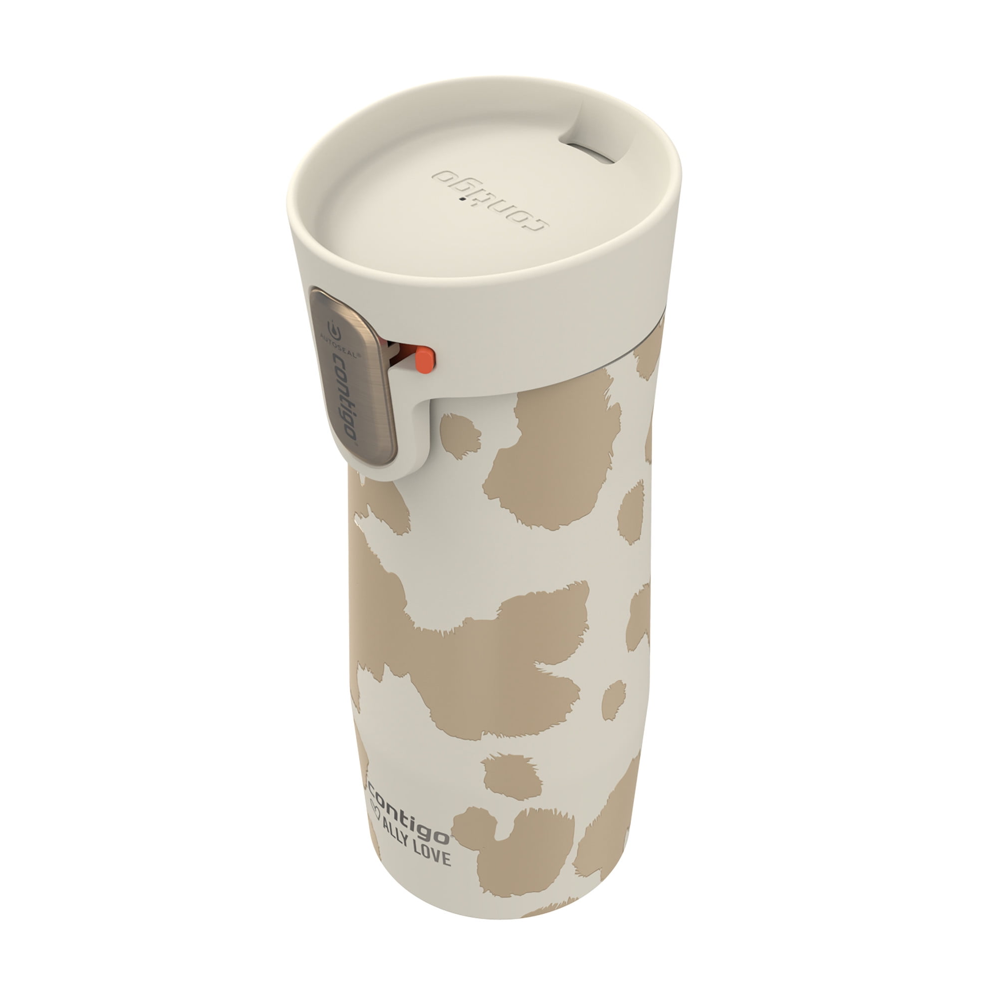 Contigo x Ally Love West Loop Vacuum-Insulated Stainless Steel Travel Mug with Easy-Clean AUTOSEAL Lid, 16 oz (473 ml)