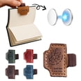 thumbnail image 2 of BNNG Personalized Leather Magnetic Bookmarks - Custom Leather Magnetic Bookmarks Pen Holder for Travelers Notebook Journal Covers for Customized Gifts for Readers,Birthday Reading Present, 2 of 6