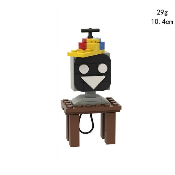 Figura de juguete de bloques de construcción con juego de música Rhythm Box