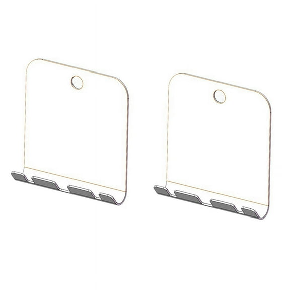 2X Anti-Fog Shower Mirror, Fogless Bathroom Shaving Mirror