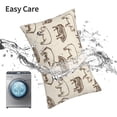 thumbnail image 5 of Kdxio Cotton Pillow Cases 14"x20" Pillowcases,Soft and Breathable Bedroom Pillow Cases-Vintage Farm Pigs-No Pillow Core, 5 of 5