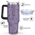 thumbnail image 3 of Halloween Ghost Tumbler Happy Halloween Travel Coffee Mugs with Straw,Thermal with Lids for Hot and Cold Drinks for School Camping 40 oz Boo Tumbler, 3 of 7