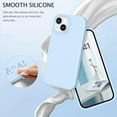 thumbnail image 5 of iPhone 15 Case, Liquid Silicone Soft Gel Rubber iPhone 15 Phone Case Slim Fit Cover with Microfiber Lining Shockproof Protective Phone Cases for iPhone 15 6.1 inch, Baby Blue, 5 of 16