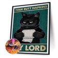 thumbnail image 1 of Cuadros Decorativos 5D DIY Diamond Painting Kits Full Round Drill Black Cat Poster Art (A5264) Sywqhk Nuevos Originales, 1 of 1