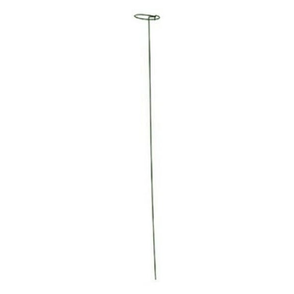 Midwest PP448GT 48" Green Vinyl Coated Steel Plant Prop Support Stakes - Quantity of 6