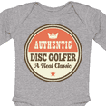 thumbnail image 4 of Inktastic Disc Golfer Vintage Classic Boys or Girls Long Sleeve Baby Bodysuit, 4 of 5