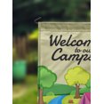 thumbnail image 2 of Printtoo Tan Welcome To Our Campsite Outdoor 12.5x18 Inches Double SidedFlagsDouble Sided CampFlagCampsiteFlagPersonalized Camping Flags, 2 of 4