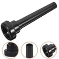 thumbnail image 3 of HLONK Trumpet Mouthpiece Practice Trumpet Mouthpiece Instrument Accessory for Beginners Performance, 3 of 7