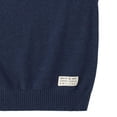 thumbnail image 2 of LUGOGNE Boys Sweater Vest Sleeveless Crew Neck Knit Pullover Fall Winter Warm Layering Knitwear Tops for Kids Children School Uniform Casual Classic Waistcoat Blue,Size 5, 2 of 6