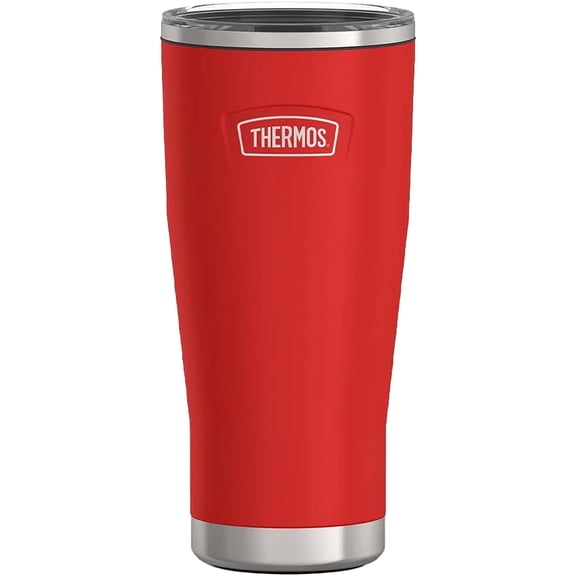 Thermos Stainless Steel Tumbler, w/ Slide Lock Lid, Crimson , 24 oz