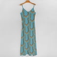thumbnail image 5 of Horse Shoe Sleeveless Dress Loose Women's Dress Dresses Luxury Evening Dresses, 5 of 9