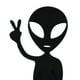 thumbnail image 3 of Enchufe espacio exterior enchufe de Alien Linda de piezaza patio decoración libre jardinería estatua shamjiam Alienígena espacial, 3 of 8